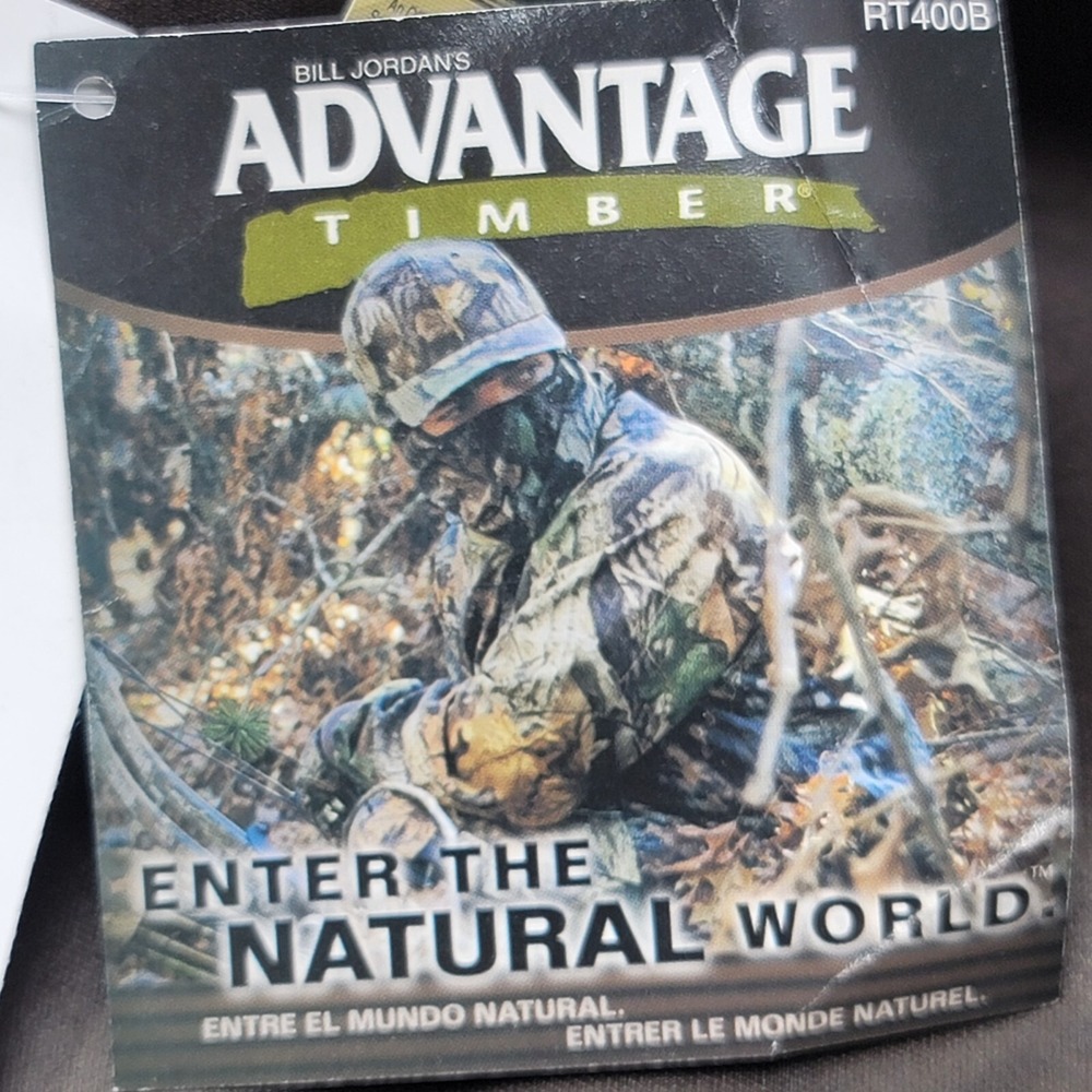 Cabela's Scent-Lok Neck Gaiter Climaflex Advantage Timber Camo One Size